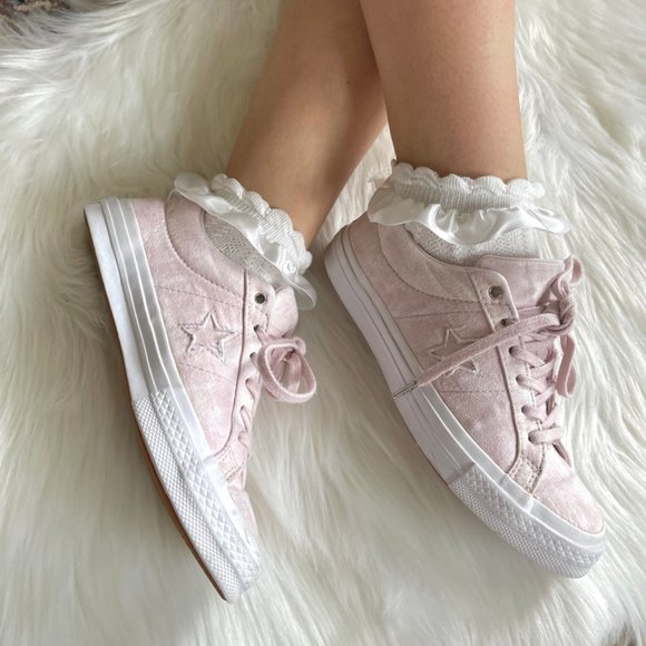 converse one star barely rose
